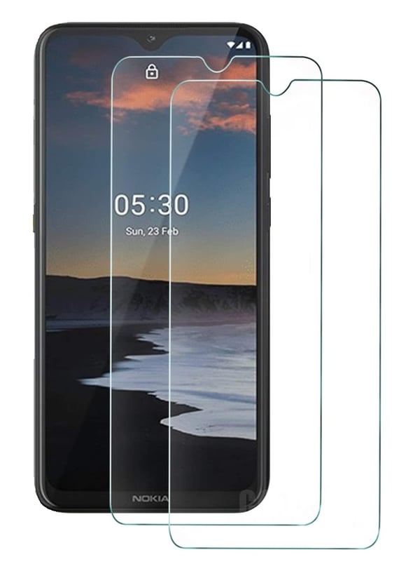 2-Pack - Nokia 2.4 - Skärmskydd i Härdat Glas