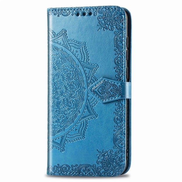 Huawei Y5 (2019) - Plånboksfodral Mandala - Blå