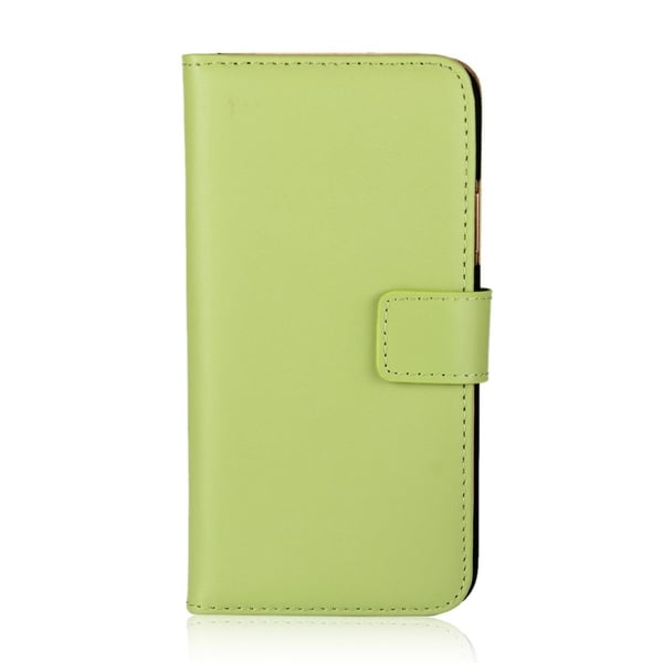 Huawei P40 - Plånboksfodral I Äkta Läder - Grön