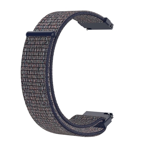 Nylon Armband Med Kardborreband Fäste - Blå (20 mm)