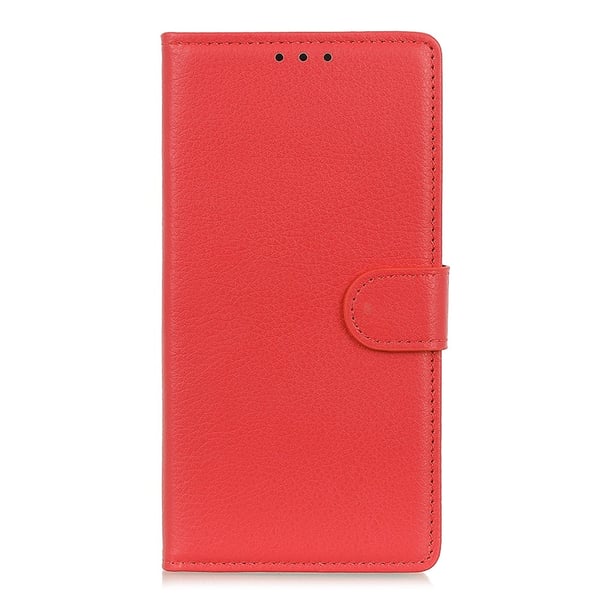 Xiaomi Mi 11 Ultra - Litchi Läder Fodral - Röd