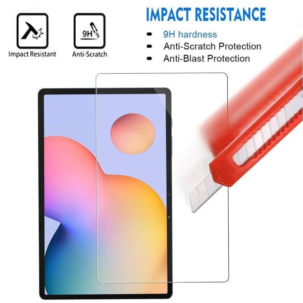 Samsung Galaxy Tab S10 Plus/S9 Plus/S8 Plus/S7 Plus/S7 FE Skärmskydd Härdat Glas