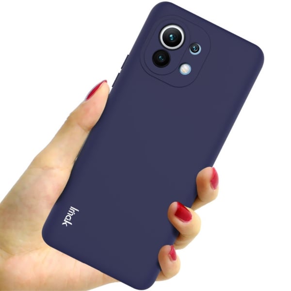 Xiaomi Mi 11 - IMAK Skin Touch Skal - Mörk Blå
