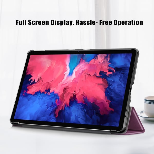 Lenovo Tab P11 / P11 Plus - Tri-Fold Läder Fodral - Lila