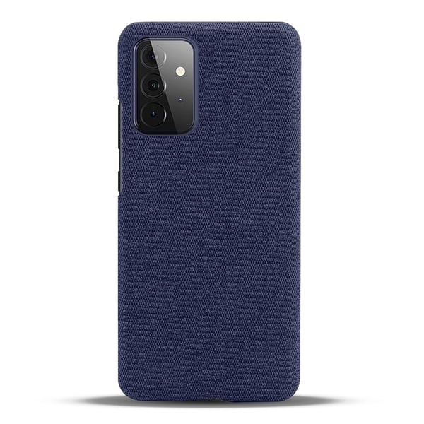Samsung Galaxy A72 - KSQ Tygbelagt Skal - Blå