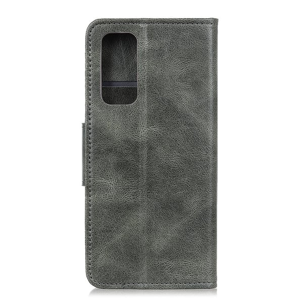 Samsung Galaxy A72 - Crazy Horse Läder Fodral - Grön