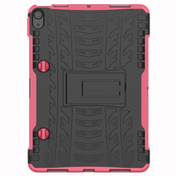 iPad Air 2025-2020 Skal Rugged Kickstand Armor Rosa