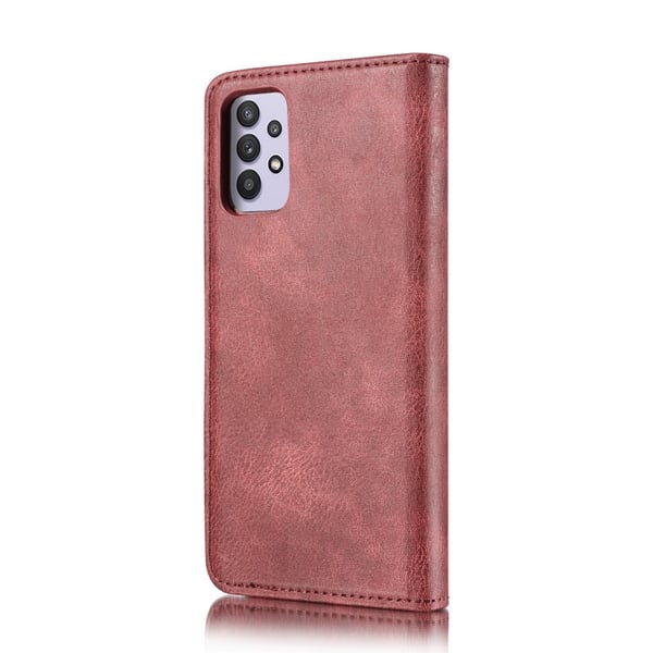 Samsung Galaxy A32 5G - DG.MING 2in1 Magnet Fodral - Röd