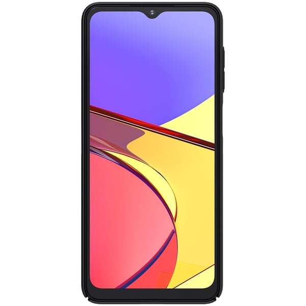 Samsung Galaxy A12 - NILLKIN Shield Frostat Skal - Svart