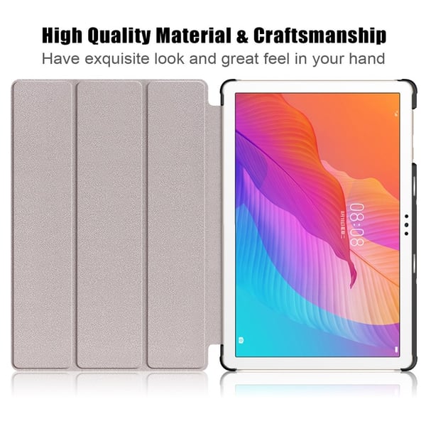 Huawei MatePad T 10 / T 10s - Tri-Fold Fodral - Roséguld