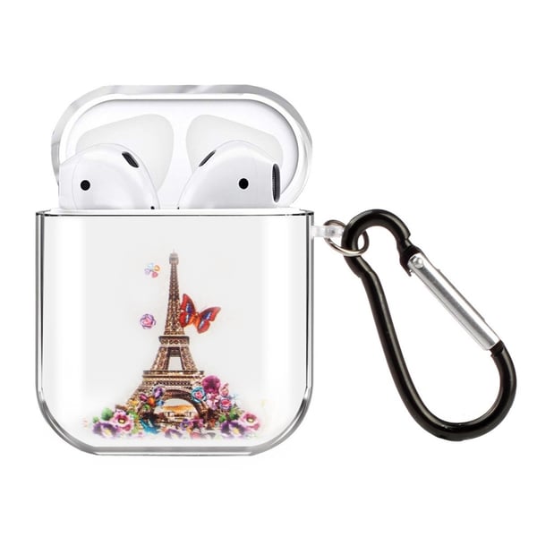 AirPods Skal Med Krok - Eiffeltornet AirPods Skal Med Krok - Eiffeltornet