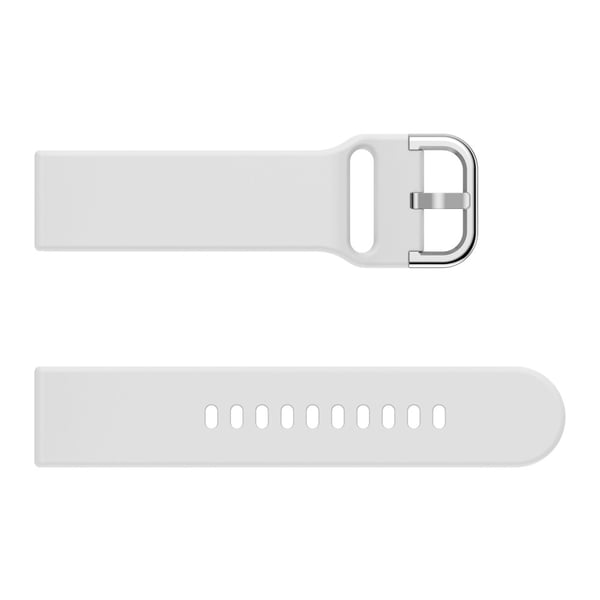 Silikon Armband Fitbit Versa/Versa 2 - Vit