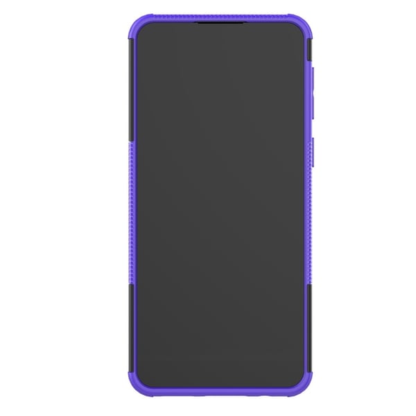 Samsung Galaxy A21 - Ultimata Stöttåliga Skalet med Stöd - Lila