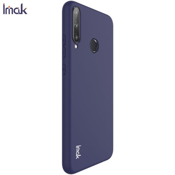 Huawei P40 Lite E - IMAK Matt TPU Skal - Blå