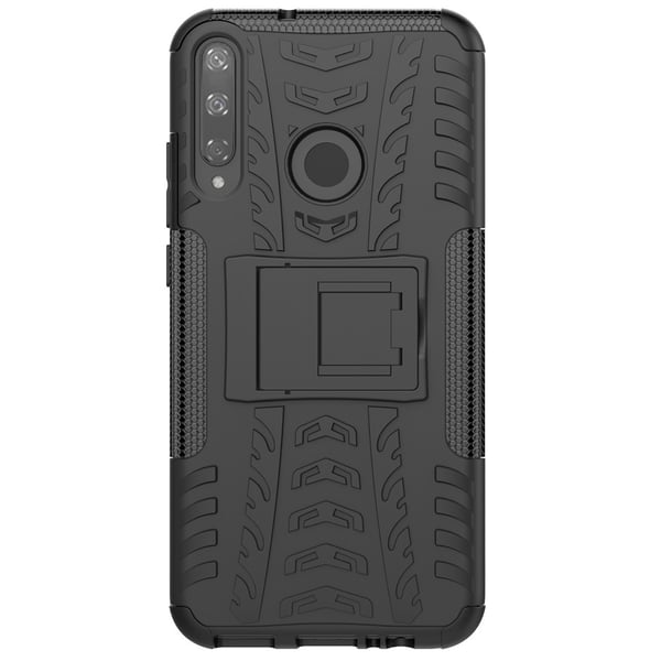 Huawei P40 Lite E - Ultimata Stöttåliga Skalet med Stöd - Svart