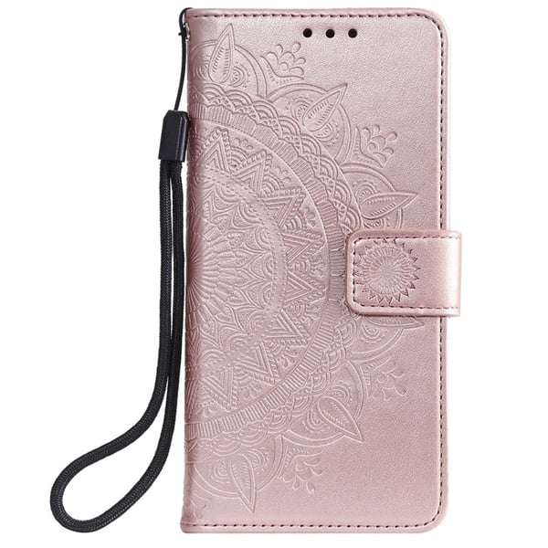 Huawei P40 - Mandala Plånboksfodral - Roséguld