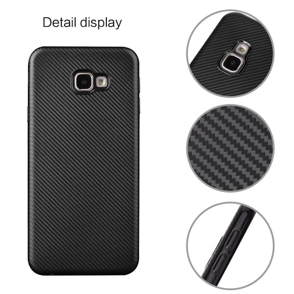 Samsung Galaxy J4 Plus - Carbon Skal - Svart