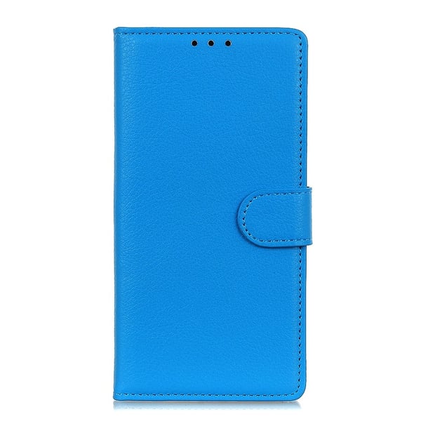 Xiaomi Redmi 8A - Litchi Plånboksfodral - Blå