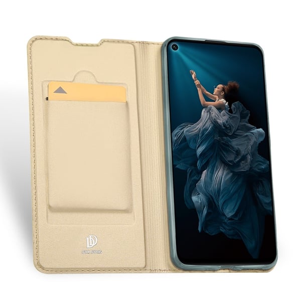 Honor 20 Pro - DUX DUCIS Plånboksfodral - Guld