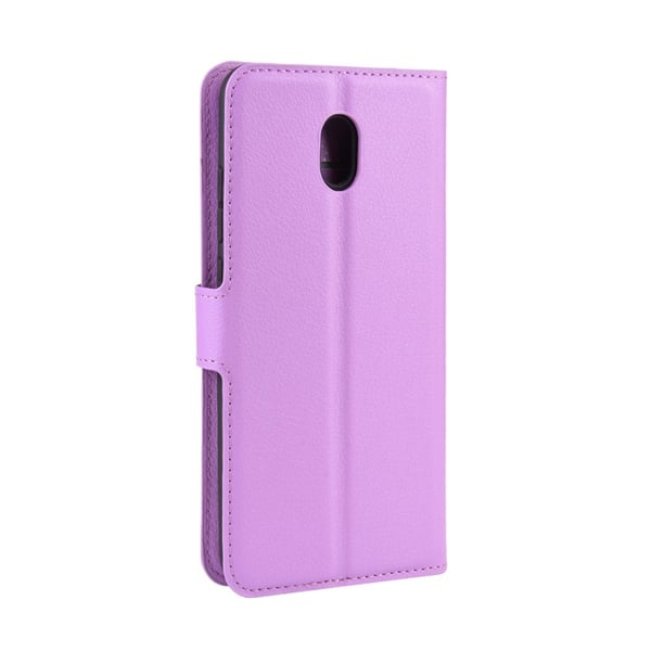 Xiaomi Redmi 8A - Litchi Plånboksfodral - Lila