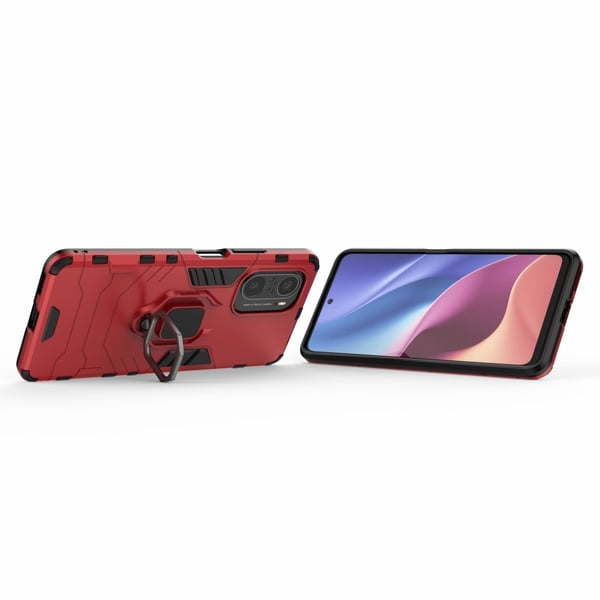 Xiaomi Mi 11i - Hybrid Ring Skal - Röd