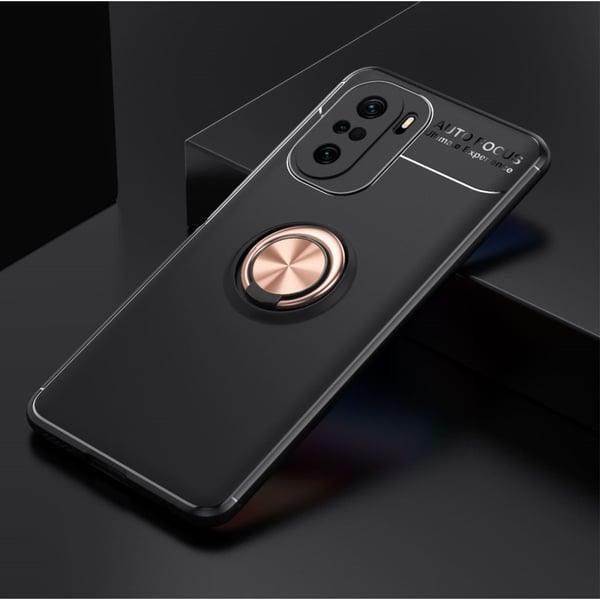 Xiaomi Mi 11i - Ring Skal - Svart/Roséguld