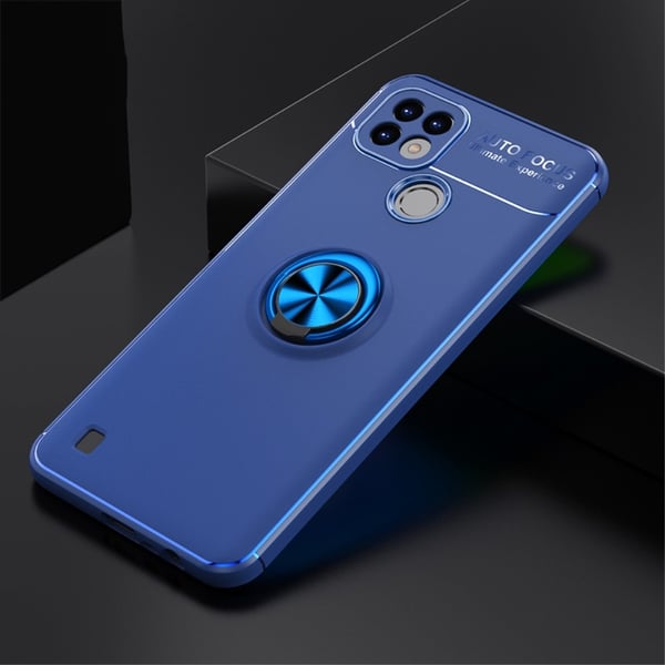 Realme C21 - Ring Skal - Blå