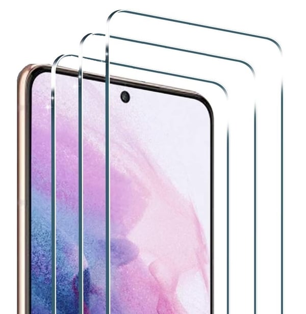 Samsung S21 Plus - 3-Pack Extra Stark Härdat Glas Skärmskydd