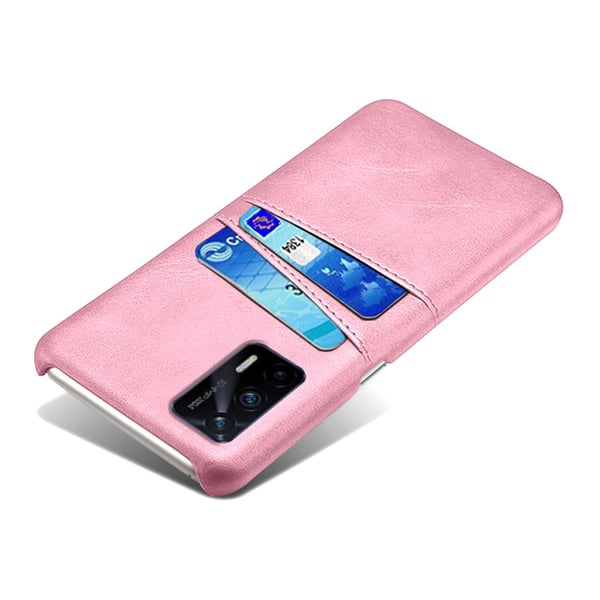 Realme GT 5G - KSQ Skal Med Kortfack - Roséguld