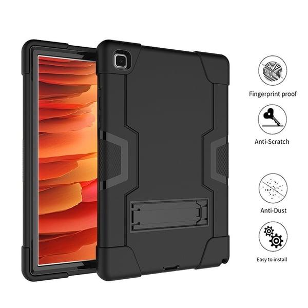 Samsung Galaxy Tab A7 10.4 Skal Shockproof Hybrid Med Kickstand Svart