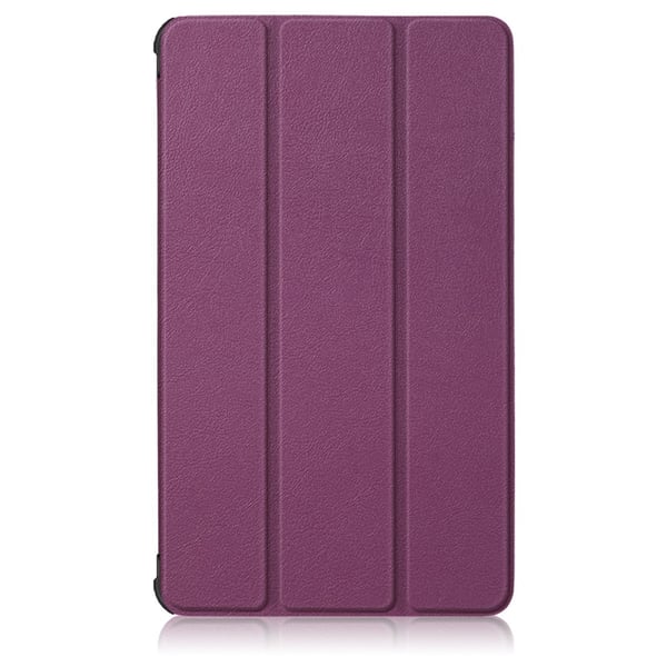 Samsung Galaxy Tab A7 Lite 8.7 - Tri-Fold Läder Fodral - Lila