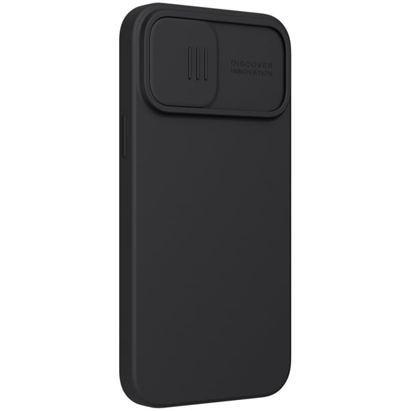 iPhone 13 Pro Max - NILLKIN CamShield Silky Liquid Skal - Svart