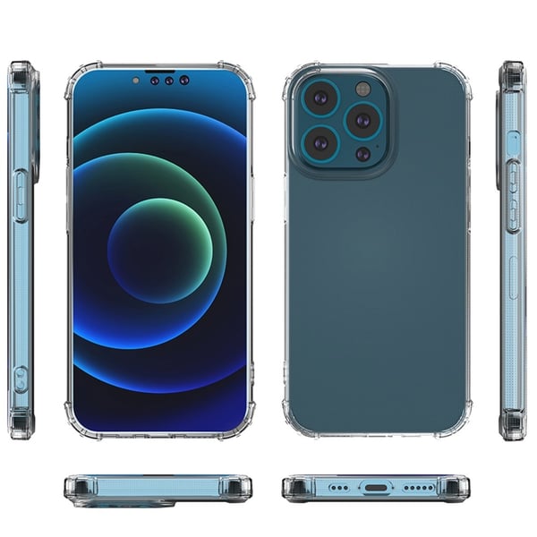 iPhone 13 Pro - Shockproof TPU Skal - Transparent