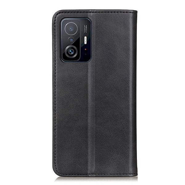 Xiaomi 11T / 11T Pro Fodral Flip Split Läder Svart