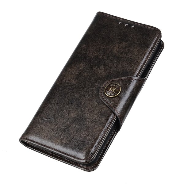 KHAZNEH Motorola Moto G51 Fodral Retro Brun
