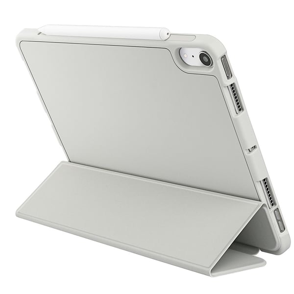 iPad Mini 2024/2021 Fodral Tri-Fold Pennhållare Grå