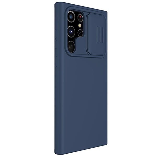 NILLKIN Samsung Galaxy S22 Ultra Skal CamShield Liquid Blå