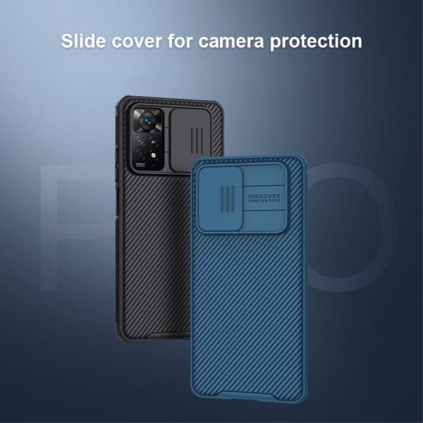 NILLKIN Xiaomi Redmi Note 11 Pro 5G Skal CamShield Pro Svart