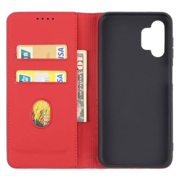 Samsung Galaxy A13 4G Fodral Skin Feel Röd