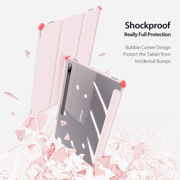 DUX DUCIS Galaxy Tab S8 Ultra Fodral TOBY Tri-Fold Rosa