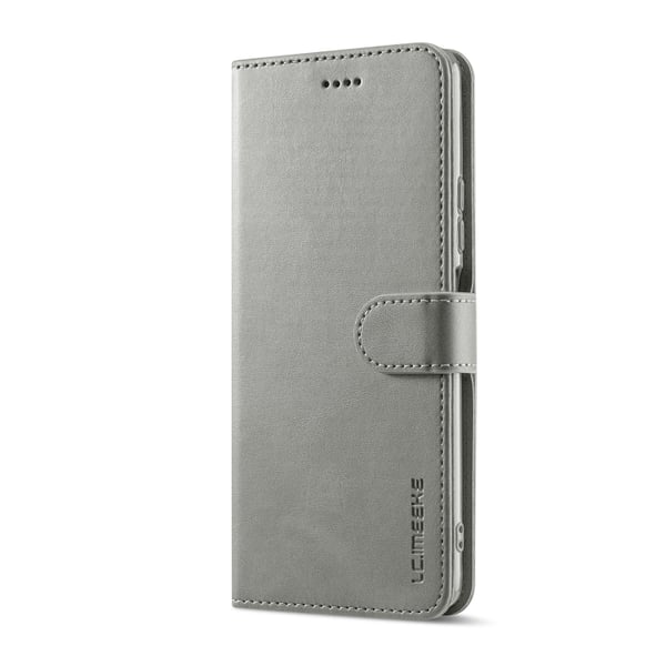 LC.IMEEKE Xiaomi 12 Pro Fodral Läder Grå