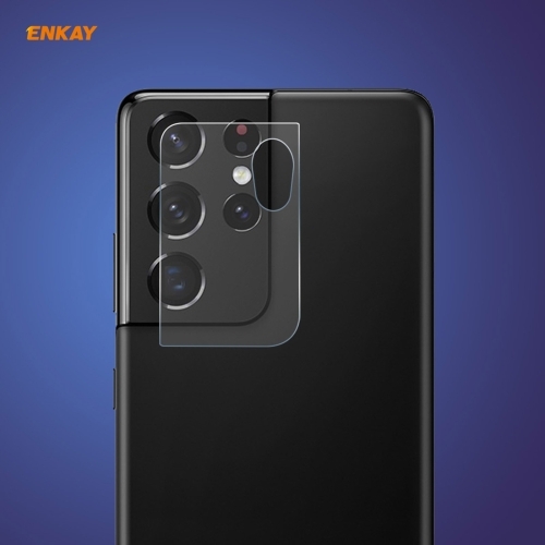 ENKAY Samsung Galaxy S21 Ultra Linsskydd Härdat Glas