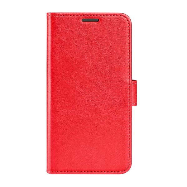 Sony Xperia 10 IV Fodral Crazy Horse Läder Röd