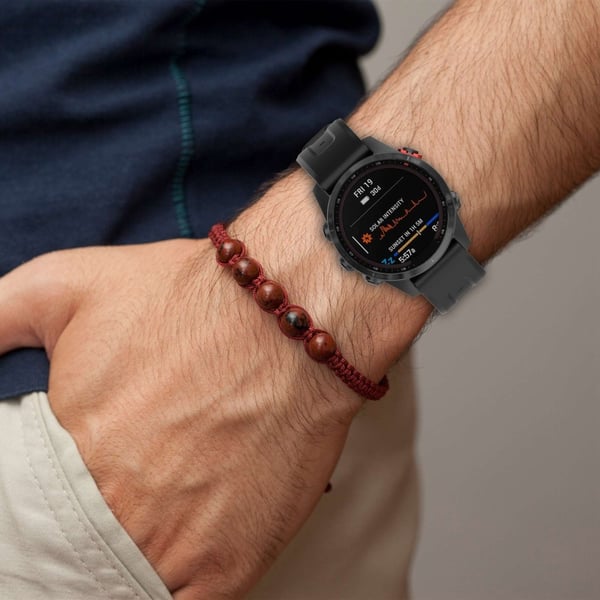 Silikon Armband Garmin Gul