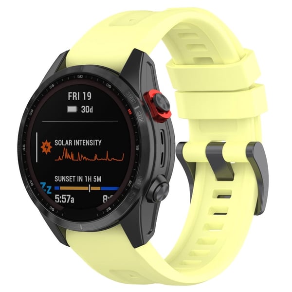 Silikon Armband Garmin Gul