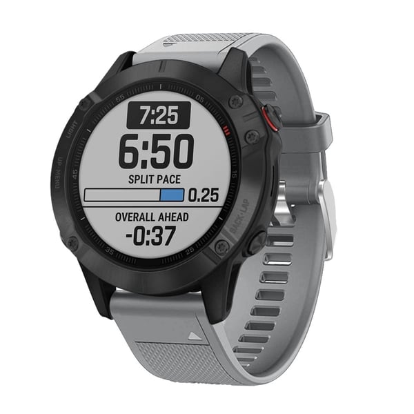 Sport Silikon Armband Garmin Grå