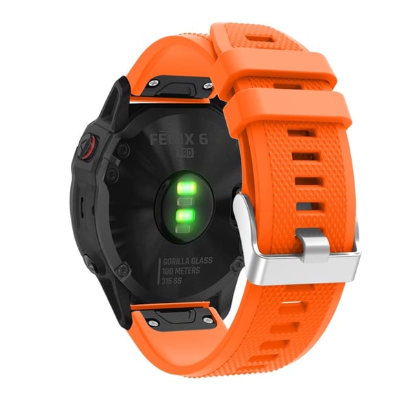 Sport Silikon Armband Garmin Orange