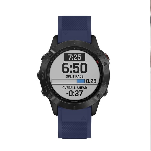 Sport Silikon Armband Garmin Mörk Blå