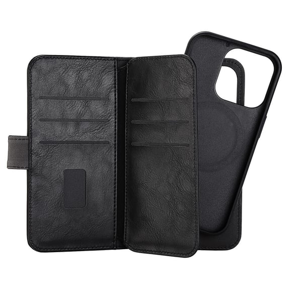 GEAR iPhone 14 Pro Fodral Flerfack 2in1 Magnet MagSafe Svart