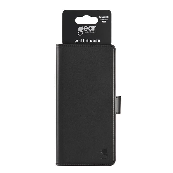 GEAR Samsung Galaxy A02s Fodral Läder Svart